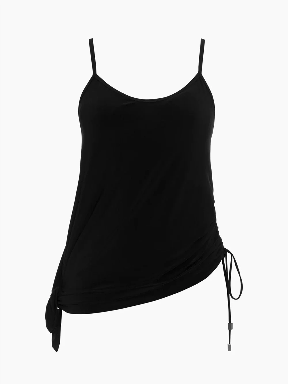 NWOT MagicSuit Brynn swim dress one piece swimsuit underwire cinch hem black 22W